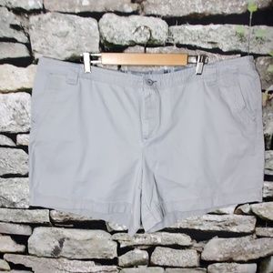 Natural Reflections Gray Shorts Size 24W
